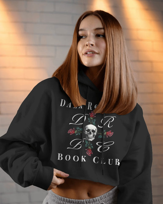 Rosenkreuz der Nacht – Cropped Hoodie