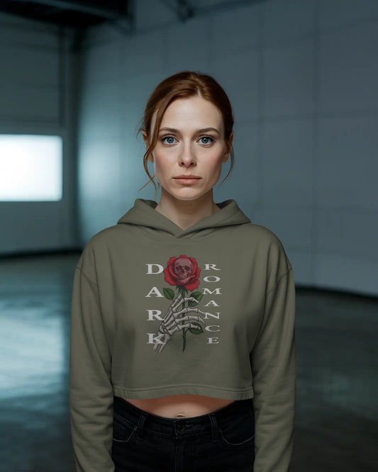 Deadly Bloom – Cropped Hoodie