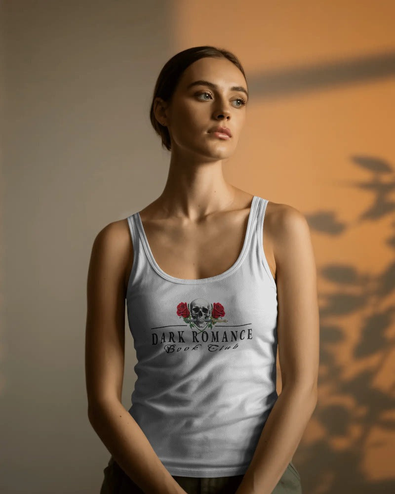 Dark Romance Love & Death Design Book Club – Tanktop im Gothic-Vintage Style - Damen Tanktop mit feiner Rippstruktur
