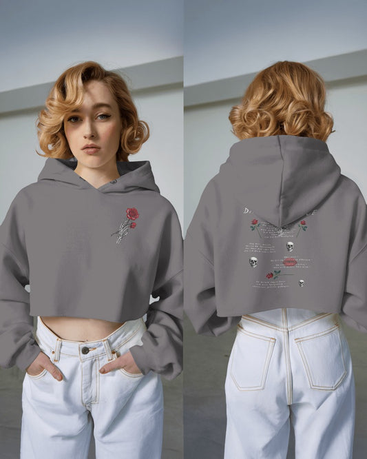 Cropped Hoodie – Poetry Edition