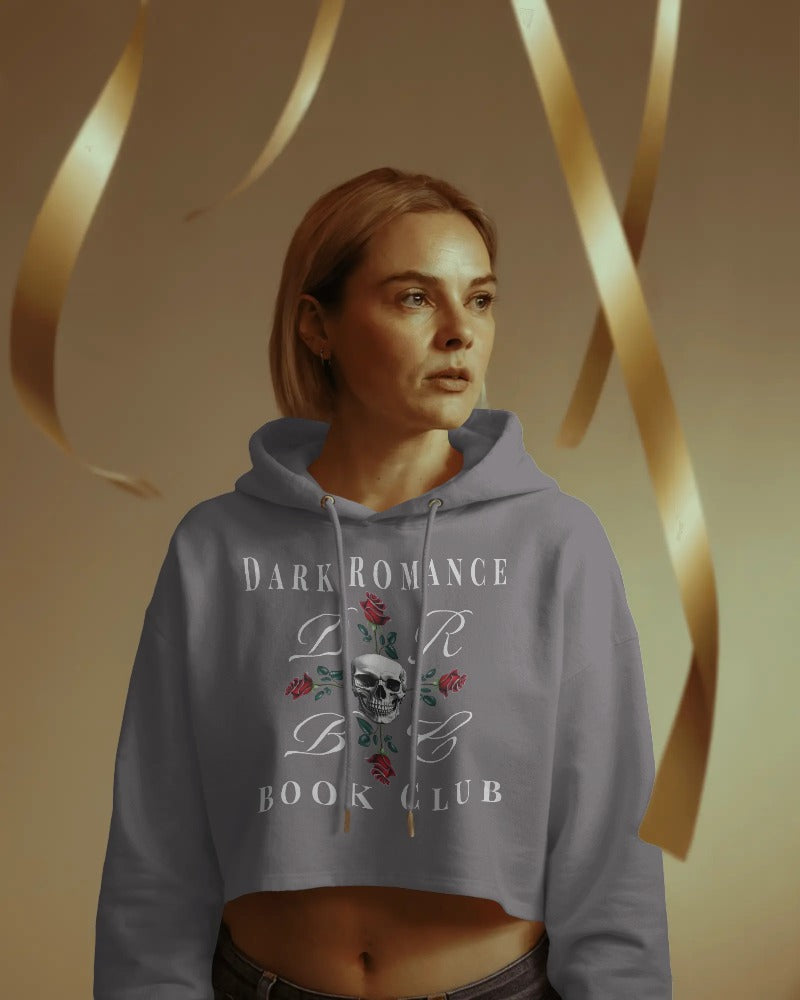 Rosenkreuz der Nacht – Cropped Hoodie