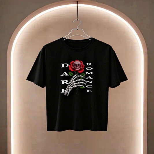 Dark Romance - Deadly Bloom Design - Unisex-Bio-Baumwoll-T-Shirt