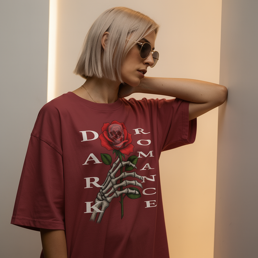 Dark Romance - Deadly Bloom Design - Unisex-Bio-Baumwoll-T-Shirt