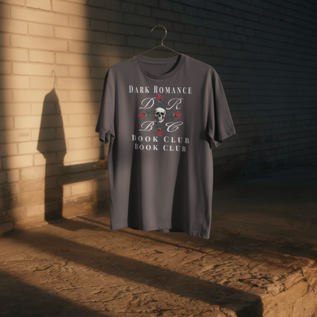 Dark Romance - Rosenkreuz der Nacht Design - Unisex-Bio-Baumwoll-T-Shirt Anthracite