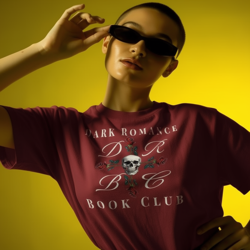 Dark Romance - Rosenkreuz der Nacht Design - Unisex-Bio-Baumwoll-T-Shirt