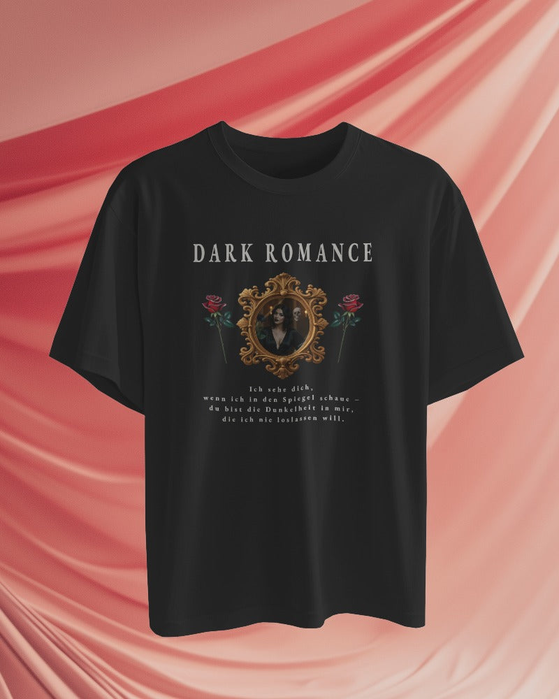 "Spiegel der Dunkelheit" – Dark Romance Unisex-T-Shirt