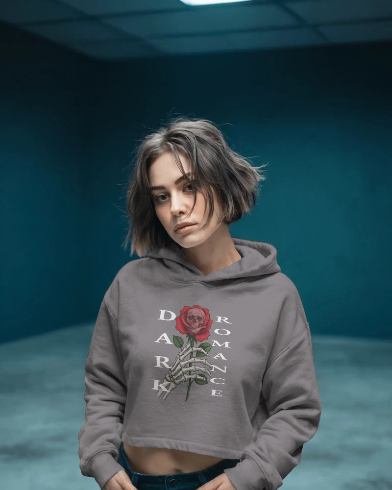 Deadly Bloom – Cropped Hoodie