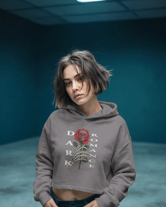 Deadly Bloom – Cropped Hoodie