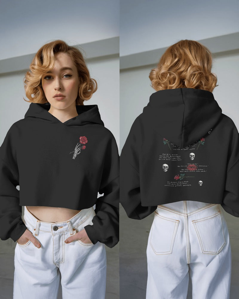 Cropped Hoodie – Poetry Edition